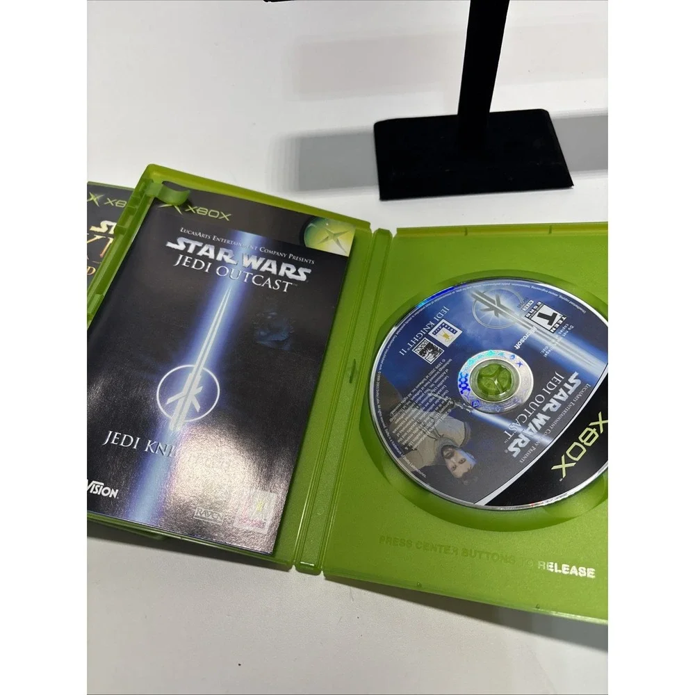Xbox - Star Wars Jedi Knight 2 & Star Wars‎ Knights Oh The Republic Tested Works